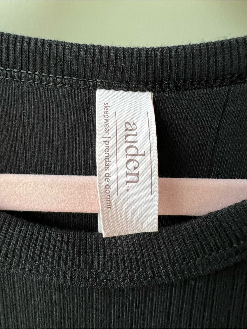 Auden Ribbed Small Black Tank Top - Picture 2 of 6
